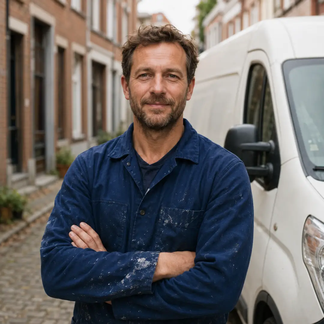 Le responsable de chantier de Peintre en Bâtiment Bruxelles